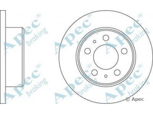 APEC braking DSK572 stabdžių diskas 
 Stabdžių sistema -> Diskinis stabdys -> Stabdžių diskas
1205780, 12057808, 1228942, 12289423