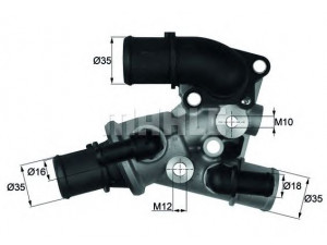 MAHLE ORIGINAL TI 120 80D termostatas, aušinimo skystis 
 Aušinimo sistema -> Termostatas/tarpiklis -> Thermostat
46459502