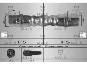 MAL? 80171 stabdžių žarnelė 
 Stabdžių sistema -> Stabdžių žarnelės
8E0611707G, 8E0611707, 8E0611707A