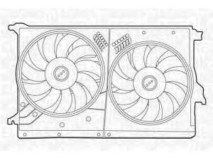 MAGNETI MARELLI 069422439010 ventiliatorius, radiatoriaus 
 Aušinimo sistema -> Oro aušinimas
4358115