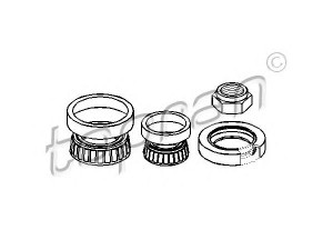 TOPRAN 103 355 rato guolio komplektas 
 Ašies montavimas/vairavimo mechanizmas/ratai -> Rato stebulė/montavimas -> Rato guolis
281 498 625, 281 498 625S