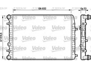 VALEO 732862 radiatorius, variklio aušinimas 
 Aušinimo sistema -> Radiatorius/alyvos aušintuvas -> Radiatorius/dalys
6Q0121253Q, 6Q0121253Q, 6Q0121253Q