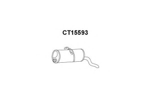 VENEPORTE CT15593 galinis duslintuvas 
 Išmetimo sistema -> Duslintuvas
1726QT, 1726VC, 1730N4, 1730Q1