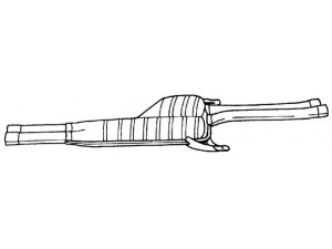 AKS DASIS SG15417 vidurinis duslintuvas