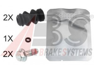 A.B.S. 55109 kreipiančiųjų movų rinkinys, stabdžių apkaba 
 Stabdžių sistema -> Stabdžių matuoklis -> Stabdžių dalys