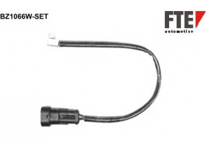 FTE BZ1066W-SET įspėjimo kontaktas, stabdžių trinkelių susidėvėjimas 
 Stabdžių sistema -> Susidėvėjimo indikatorius, stabdžių trinkelės
01908407, 1908407, 42548208