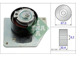 INA 531 0858 10 įtempiklio skriemulys, paskirstymo diržas 
 Techninės priežiūros dalys -> Papildomas remontas
82 00 767 775, 82 01 033 287, 12811-80KA0