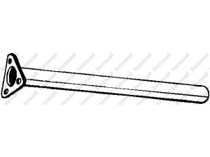 BOSAL 731-721 išleidimo kolektorius 
 Išmetimo sistema -> Išmetimo vamzdžiai
54.66.792, 93.33.840
