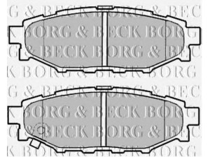 BORG & BECK BBP2004 stabdžių trinkelių rinkinys, diskinis stabdys 
 Techninės priežiūros dalys -> Papildomas remontas
26696-AG051, 26696AG000, 26696AG010