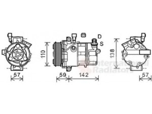 VAN WEZEL 0100K127 kompresorius, oro kondicionierius 
 Oro kondicionavimas -> Kompresorius/dalys
51820448