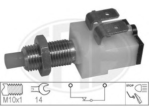 ERA 330438 stabdžių žibinto jungiklis 
 Stabdžių sistema -> Stabdžių žibinto jungiklis
4534 02, 79 100 339 31
