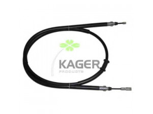 KAGER 19-0560 trosas, stovėjimo stabdys 
 Stabdžių sistema -> Valdymo svirtys/trosai
8A0609721AF, 8A0609721J