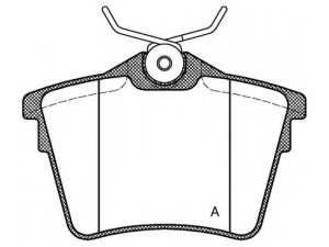 OPEN PARTS BPA1103.00 stabdžių trinkelių rinkinys, diskinis stabdys 
 Techninės priežiūros dalys -> Papildomas remontas
425404, 425491, 425279, 425326