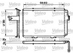 VALEO 816821 kondensatorius, oro kondicionierius 
 Oro kondicionavimas -> Kondensatorius
6025103875