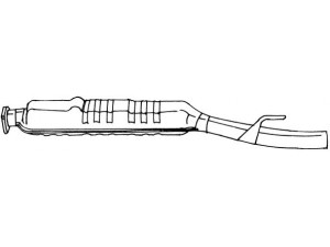 AKS DASIS SG35424 vidurinis duslintuvas