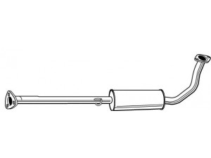 WALKER 22864 vidurinis duslintuvas 
 Išmetimo sistema -> Duslintuvas
18220S2H305, 18220S2H902, 18220S2H903