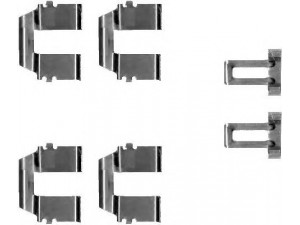 PAGID K0111 priedų komplektas, diskinių stabdžių trinkelės 
 Stabdžių sistema -> Diskinis stabdys -> Stabdžių dalys/priedai