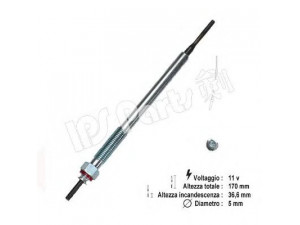 IPS Parts IDG-245 izoliatorius, kaitinimo žvakė 
 Kibirkšties / kaitinamasis uždegimas -> Kaitinimo kaištis