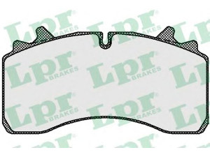 LPR 05P1684 stabdžių trinkelių rinkinys, diskinis stabdys 
 Techninės priežiūros dalys -> Papildomas remontas
0233501309, 3057008400