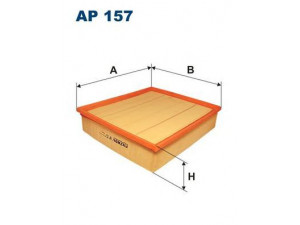 FILTRON AP157 oro filtras 
 Techninės priežiūros dalys -> Techninės priežiūros intervalai
05103554AB, K051 035 54AB, 0030947504