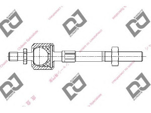 DJ PARTS DR1038 vidinė skersinė vairo trauklė 
 Vairavimas -> Vairo mechanizmo sujungimai
53521-SH3-003, 53521SH3003