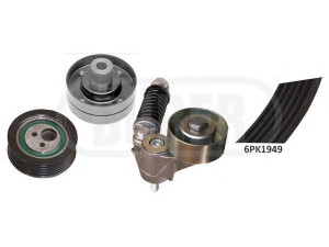 DÜRER 163010 V formos rumbuotas diržas, komplektas 
 Techninės priežiūros dalys -> Techninės priežiūros intervalai
77 00 859 638, 77 01 064 342, 77 01 477 582