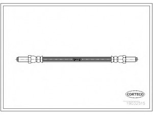 CORTECO 19032515 stabdžių žarnelė 
 Stabdžių sistema -> Stabdžių žarnelės
71273951