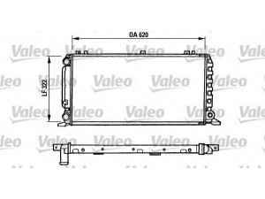 VALEO 730972 radiatorius, variklio aušinimas 
 Aušinimo sistema -> Radiatorius/alyvos aušintuvas -> Radiatorius/dalys
893121251H