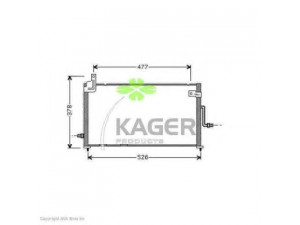 KAGER 94-5102 kondensatorius, oro kondicionierius 
 Oro kondicionavimas -> Kondensatorius
96566331, 96569392