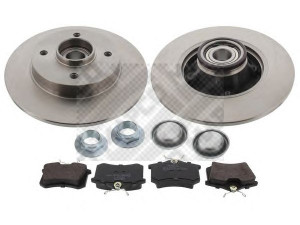 MAPCO 47360 stabdžių rinkinys, diskiniai stabdžiai 
 Stabdžių sistema -> Diskinis stabdys -> Stabdžių remonto rinkinys