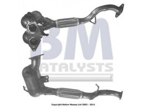 BM CATALYSTS BM91300H katalizatoriaus keitiklis 
 Išmetimo sistema -> Katalizatoriaus keitiklis
46809274