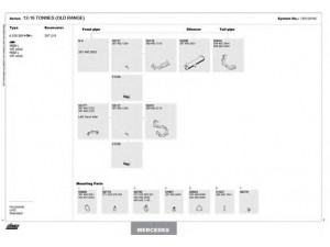 DINEX 150100165 išmetimo sistema