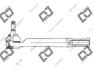 DJ PARTS DE1275 skersinės vairo trauklės galas 
 Vairavimas -> Vairo mechanizmo sujungimai
48640-3U025, 486403U025