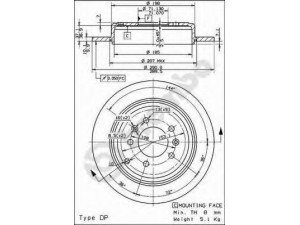 BREMBO 08.7716.20 stabdžių diskas 
 Dviratė transporto priemonės -> Stabdžių sistema -> Stabdžių diskai / priedai
4246V7