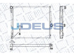 JDEUS RA0050750 radiatorius, variklio aušinimas 
 Aušinimo sistema -> Radiatorius/alyvos aušintuvas -> Radiatorius/dalys
17113400013, 17113403551, 17113414986