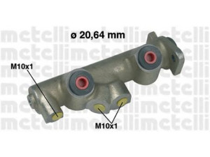 METELLI 05-0070 pagrindinis cilindras, stabdžiai 
 Stabdžių sistema -> Pagrindinis stabdžių cilindras
77 00 617 300, 77 00 618 660, 77 00 659 569
