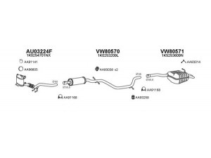 VENEPORTE 800292 išmetimo sistema 
 Išmetimo sistema -> Išmetimo sistema, visa