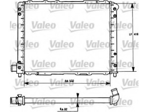 VALEO 731276 radiatorius, variklio aušinimas 
 Aušinimo sistema -> Radiatorius/alyvos aušintuvas -> Radiatorius/dalys
82458169