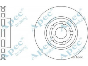 APEC braking DSK660 stabdžių diskas 
 Stabdžių sistema -> Diskinis stabdys -> Stabdžių diskas
4351205010