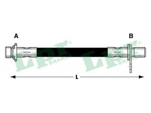 LPR 6T47873 stabdžių žarnelė 
 Stabdžių sistema -> Stabdžių žarnelės
9008094016, 9008094017, 9094702634