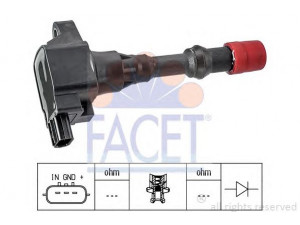 FACET 9.6429 ritė, uždegimas 
 Kibirkšties / kaitinamasis uždegimas -> Uždegimo ritė
30520-PWA-003, 30520-PWA-013, 30520-PWA-S01