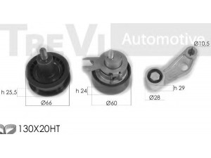 TREVI AUTOMOTIVE KD1256 paskirstymo diržo komplektas 
 Techninės priežiūros dalys -> Papildomas remontas