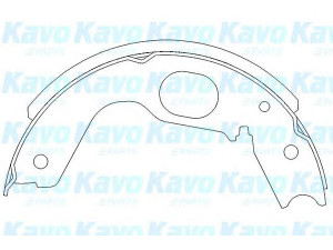 KAVO PARTS KBS-6402 stabdžių trinkelių komplektas 
 Techninės priežiūros dalys -> Papildomas remontas
MN102640