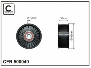 CAFFARO 500049 kreipiantysis skriemulys, V formos rumbuotas diržas
4422000770, A4422000770, 0322.645.10