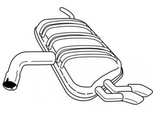 AKS DASIS SG60698 galinis duslintuvas
