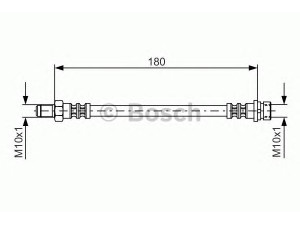 BOSCH 1 987 476 887 stabdžių žarnelė 
 Stabdžių sistema -> Stabdžių žarnelės
1064256, 1068975, 98AG 2282 CB
