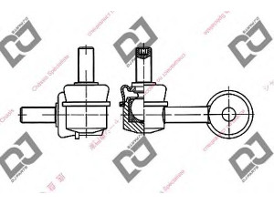 DJ PARTS DL1026 šarnyro stabilizatorius 
 Ašies montavimas/vairavimo mechanizmas/ratai -> Stabilizatorius/fiksatoriai -> Pasukimo trauklė
54668-8H300, 546688H300