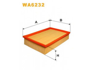 WIX FILTERS WA6232 oro filtras 
 Techninės priežiūros dalys -> Techninės priežiūros intervalai
1444N0, 1129147, 6180522, 91FF9601AA