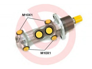 BREMBO M 23 062 pagrindinis cilindras, stabdžiai 
 Stabdžių sistema -> Pagrindinis stabdžių cilindras
46741476, LM70353