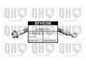 QUINTON HAZELL BFH5358 stabdžių žarnelė 
 Stabdžių sistema -> Stabdžių žarnelės
58732-24000